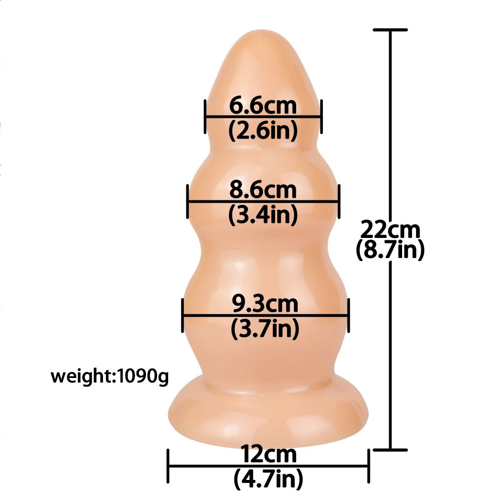 Super Large Anal Butt Plug Huge Anal Dildo Anus Big ButtPlug Expansion Prostate Massager Anal Masturbator for Men Adult Sex Toys 240914
