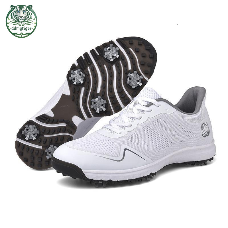 ddmytiger Golf for men and women, breathable, nail resistant, anti slip, knob buckle, outdoor casual sports shoes A ddmythur