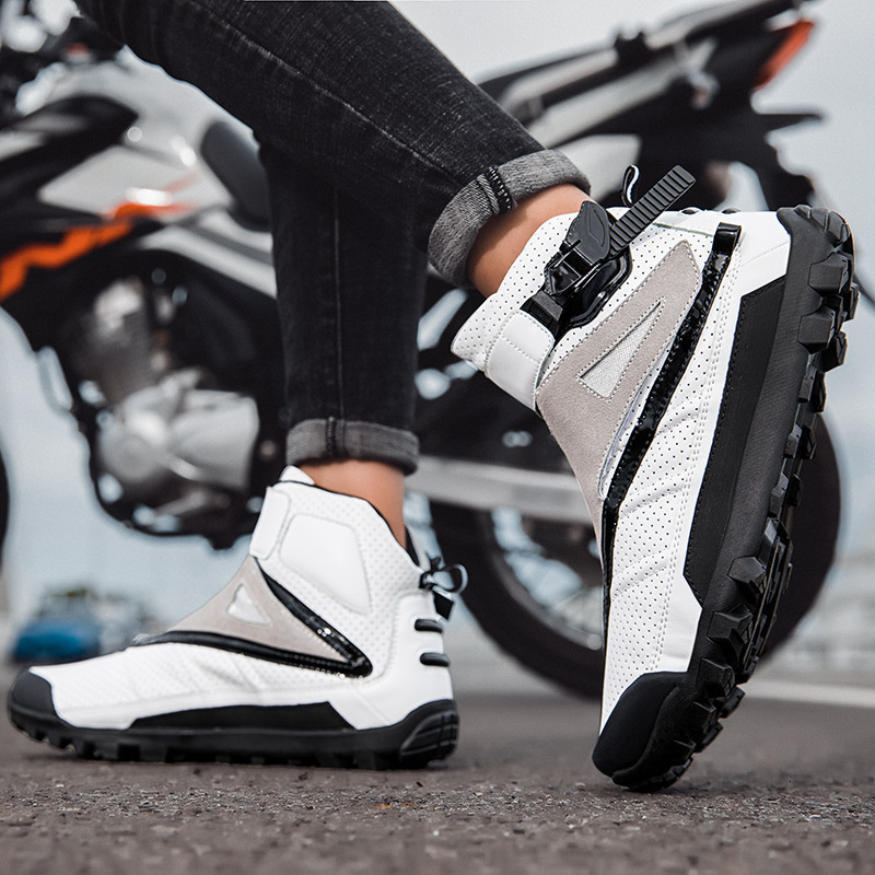 ddmytiger Hot selling new plus size couple outdoor leisure anti slip sports motorcycle shoes C54 ddmythur