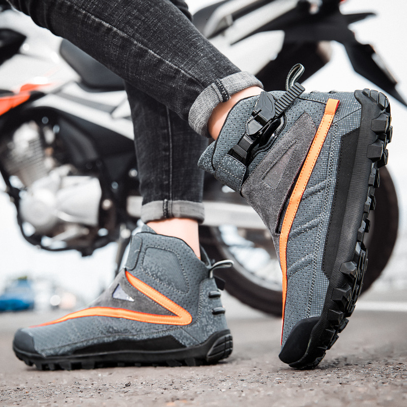 ddmytiger Hot selling new plus size couple outdoor leisure anti slip sports motorcycle shoes C54 ddmythur