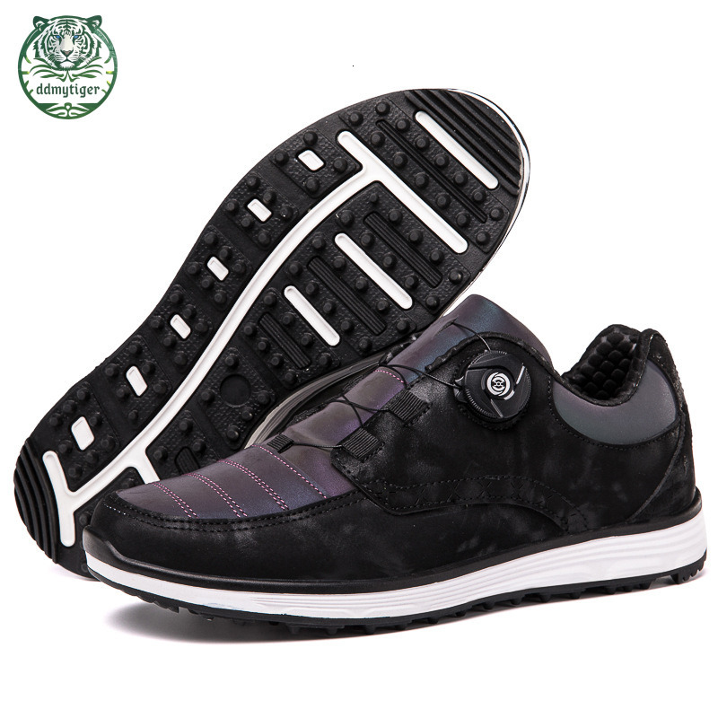 ddmytiger New plus size for couples, outdoor casual shoes, rotating button golf sports shoes A ddmythur
