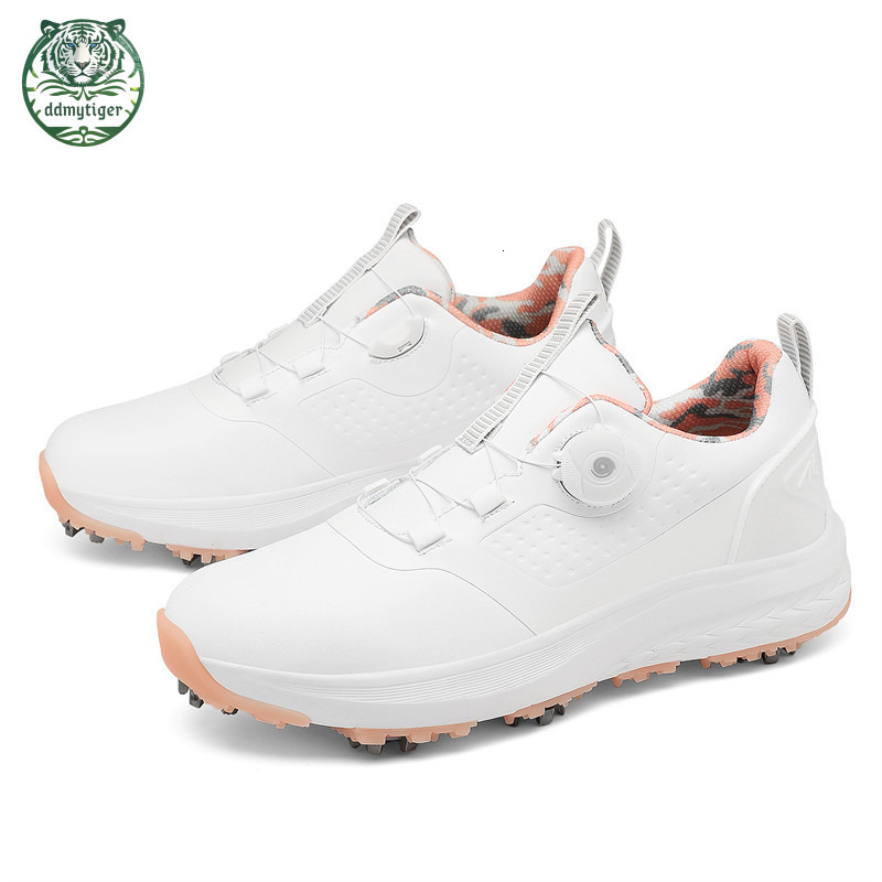 ddmytiger Golf for men women, fixed studs buttons, new waterproof, comfortable and breathable sports golf men's shoes Asssd ddmythur
