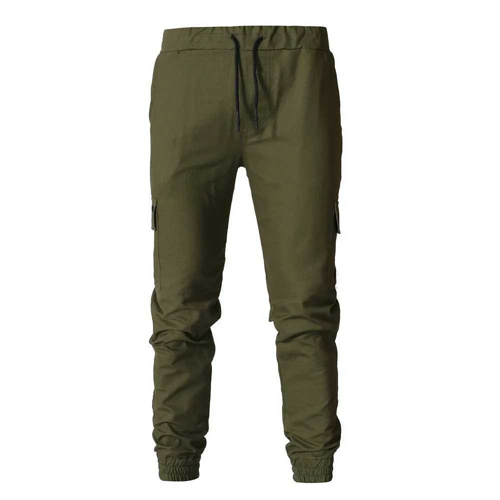 2025S Fashion Designer Casual Men Fashion Big Pocket Hip Hop Harem Pants Quty Outwear Sweatpants Soft Joggers Mens Trousers Panes Z