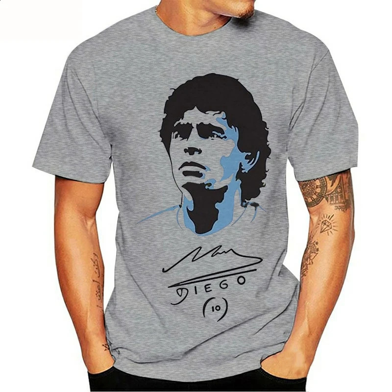 Summer Diego Maradona 3D Printed TShirt Men Women Fashion Streetwear Oversized Short Sleeve T Shirt Kids Tees Tops Man Clothing 240924
