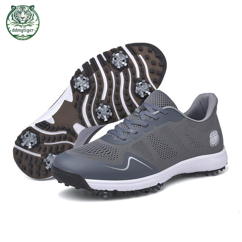 ddmytiger Golf for men and women, breathable, nail resistant, anti slip, knob buckle, outdoor casual sports shoes A ddmythur