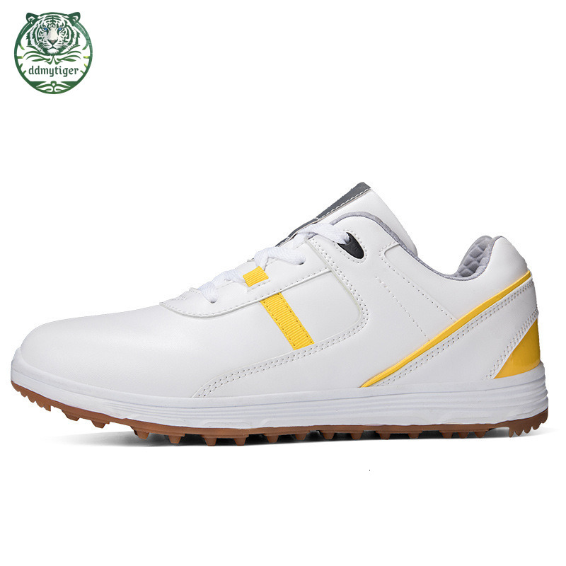 ddmytiger Large outdoor sports and leisure shoes, anti slip golf men's shoes A ddmythur