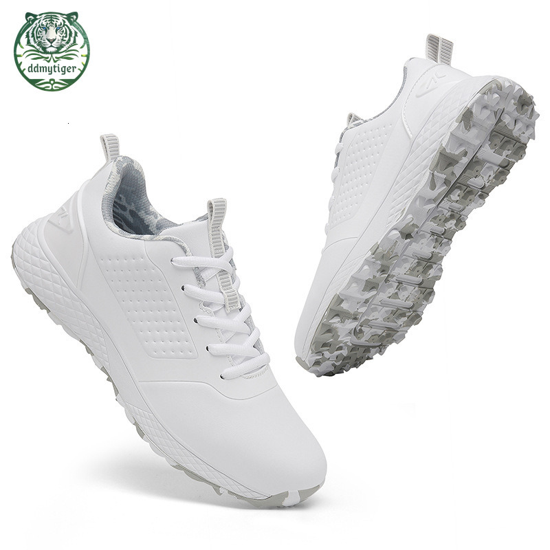 ddmytiger Golf for men women, fixed studs buttons, new waterproof, comfortable and breathable sports golf men's shoes A ddmythur