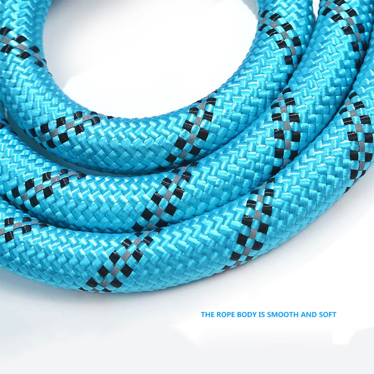 Halloween Pet leash nylon reflective multi-color round rope foam handle dog walking rope explosion-proof medium and large dog chain Diameter 1.2cm