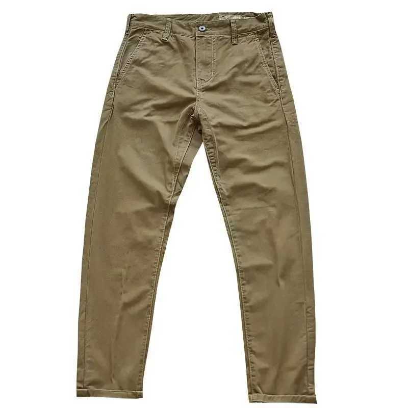 Mens New Cargo Pants American Retro Heavy-duty Workwear Pants Man Wear-resistant Loose Straight Leg Pants Casual Trousers Z240924