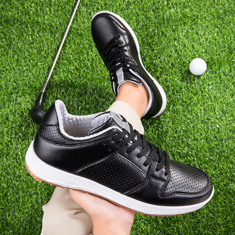 ddmytiger Men's women's breathable golf with cow tendon soles for couples, fashionable and casual anti slip broken nail sports shoes C1 ddmy