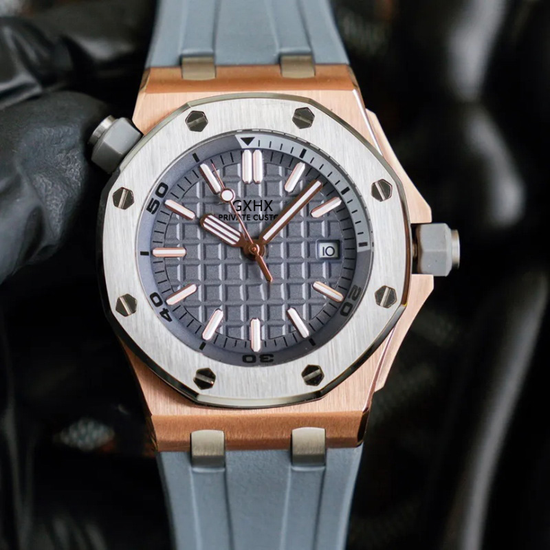 Designer Watch Royal OAKs Automatic Mechanical Movement Stainless Steel Luxury Fashion Business Watches Montre De Luxe Sapphire Wristwatch