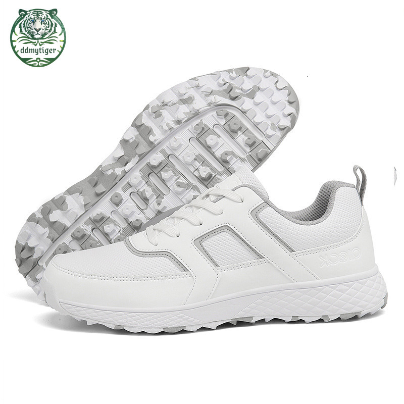 ddmytiger Golf for men women, fixed studs buttons, new waterproof, comfortable and breathable sports golf men's shoes All