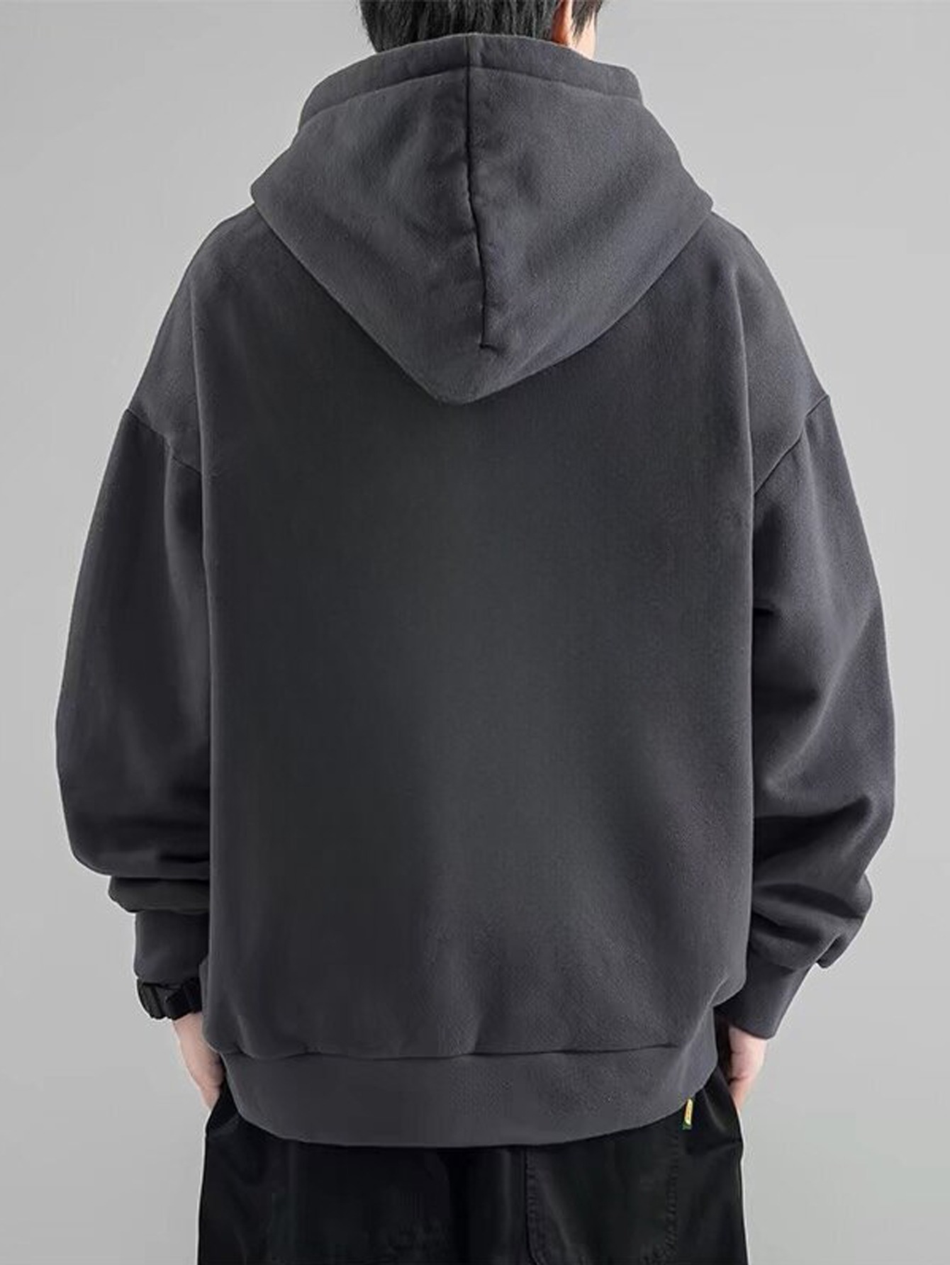 Men's Casual Hoodie with Twisted Teas Graphic - Polyester Knit Fabric, Loose Fit, Hooded Pullover, Slight Stretch, Alphabet Pattern - Sports & Le