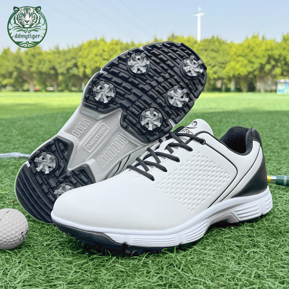 ddmytiger Golf for men women, fixed studs buttons, new waterproof, comfortable and breathable sports golf men's shoes A10 ddmythur