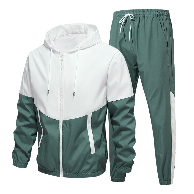 Men's Tracksuits 2024 Nieuwe Heren Herfst Winter Sets Rits Hoodie Broek Stukken Casual Trainingspak Sportkleding Warm Kleding Zweetpak