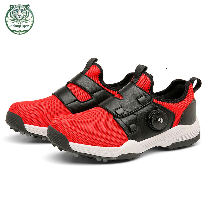 ddmytiger New Golf Casual Ball Boy Fashion Running Shoes, Women's Rotating Buckle Training Shoes A ddmythur