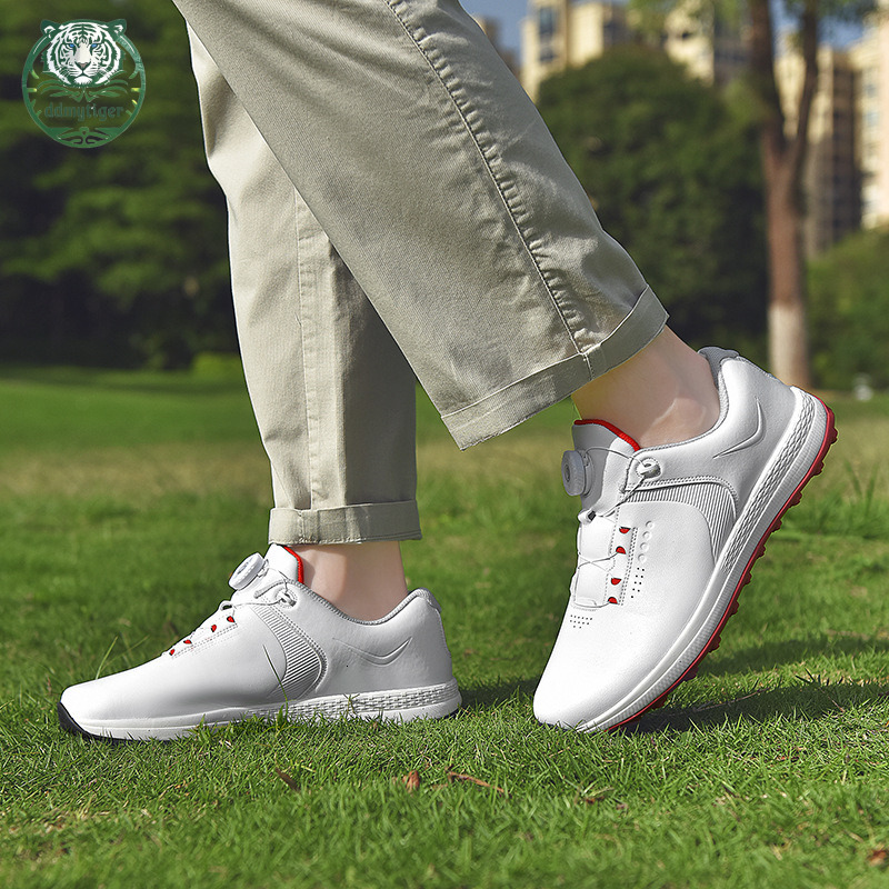 ddmytiger Men's Large 40-47 Professional Nailless Golf Training Sneakers Outdoor Casual A ddmythur