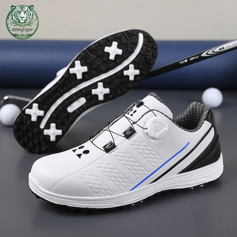ddmytiger new summer golf lightweight and breathable casual sports shoes, rotating shoelaces, nail free shoes for men A ddmythur