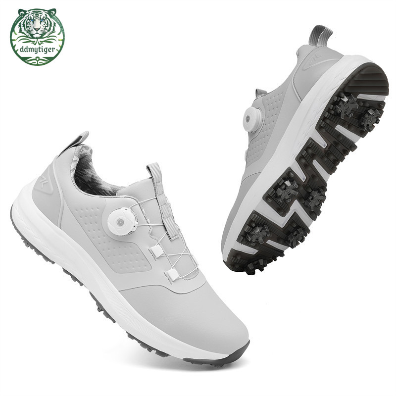 ddmytiger Golf for men women, fixed studs buttons, new waterproof, comfortable and breathable sports golf men's shoes Asssd ddmythur