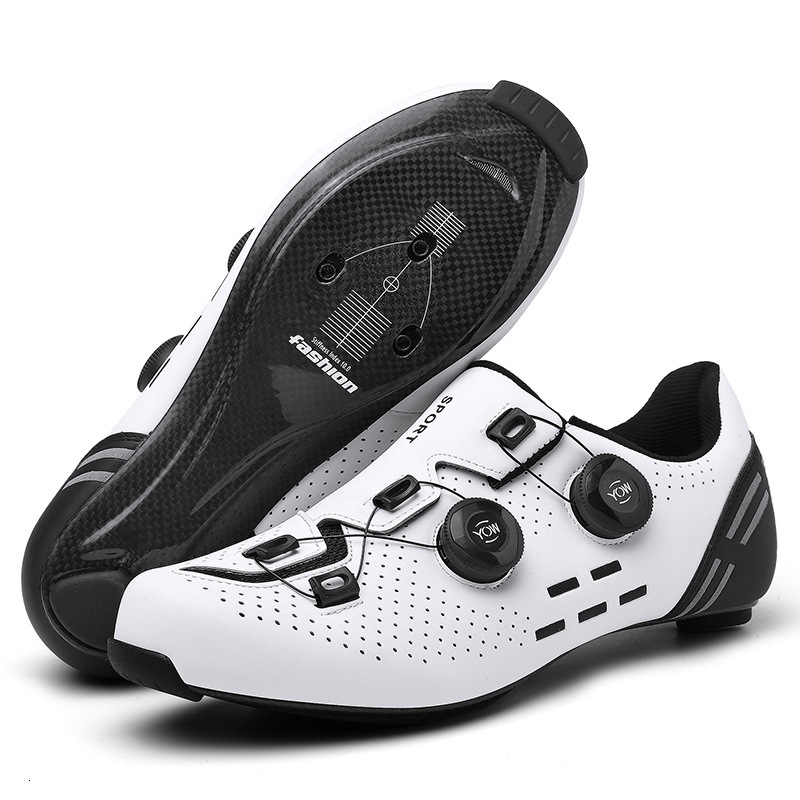 ddmytiger T Outdoor Cycling Silver Carbon Fiber Large Bottom Bicycle Lock Shoes Road Edition C3 ddmythur