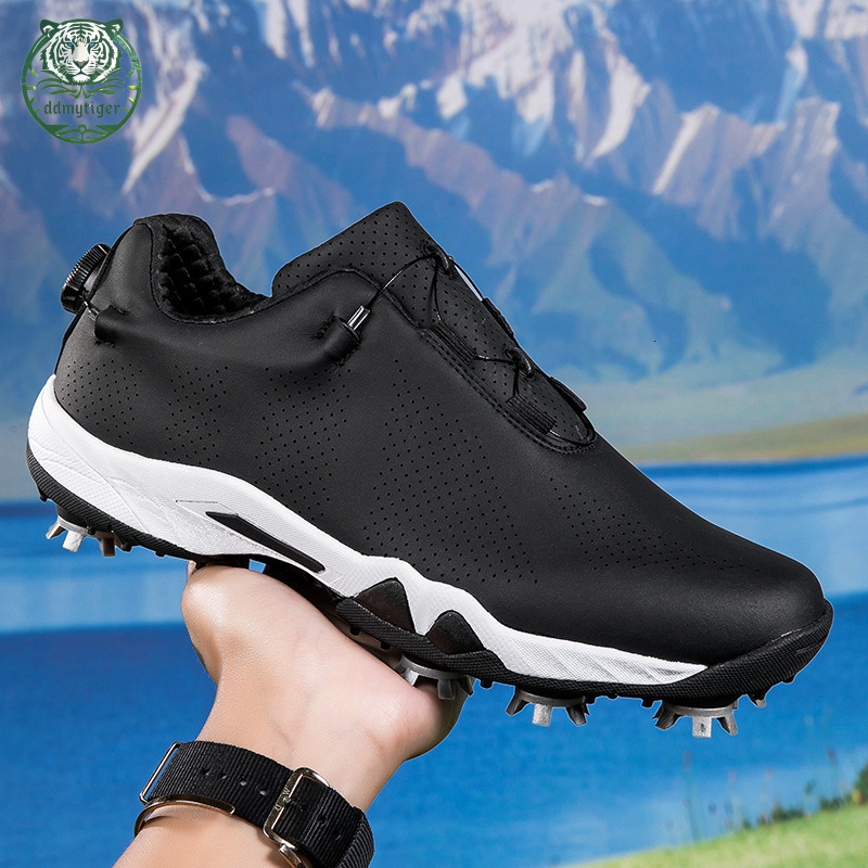 ddmytiger 2024 Spring/Summer New Women's Golf with Removable Anti Slip Nails, Men's Fashion Casual Sports Shoes A5 ddmythur