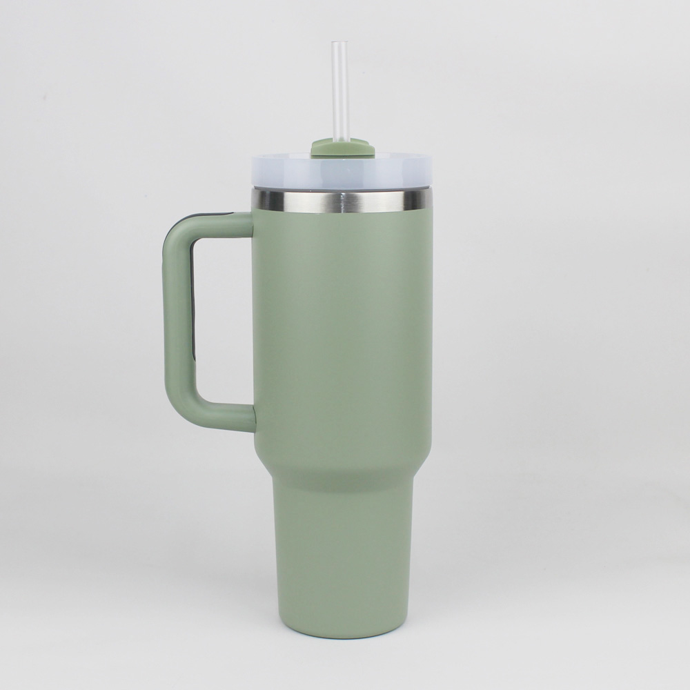 40oz Mug Tumbler With Handle Insulated Tumblers Lids Straw 40 oz Stainless Steel Coffee Termos Cup ready to ship Vacuum Insulated Water Bottles