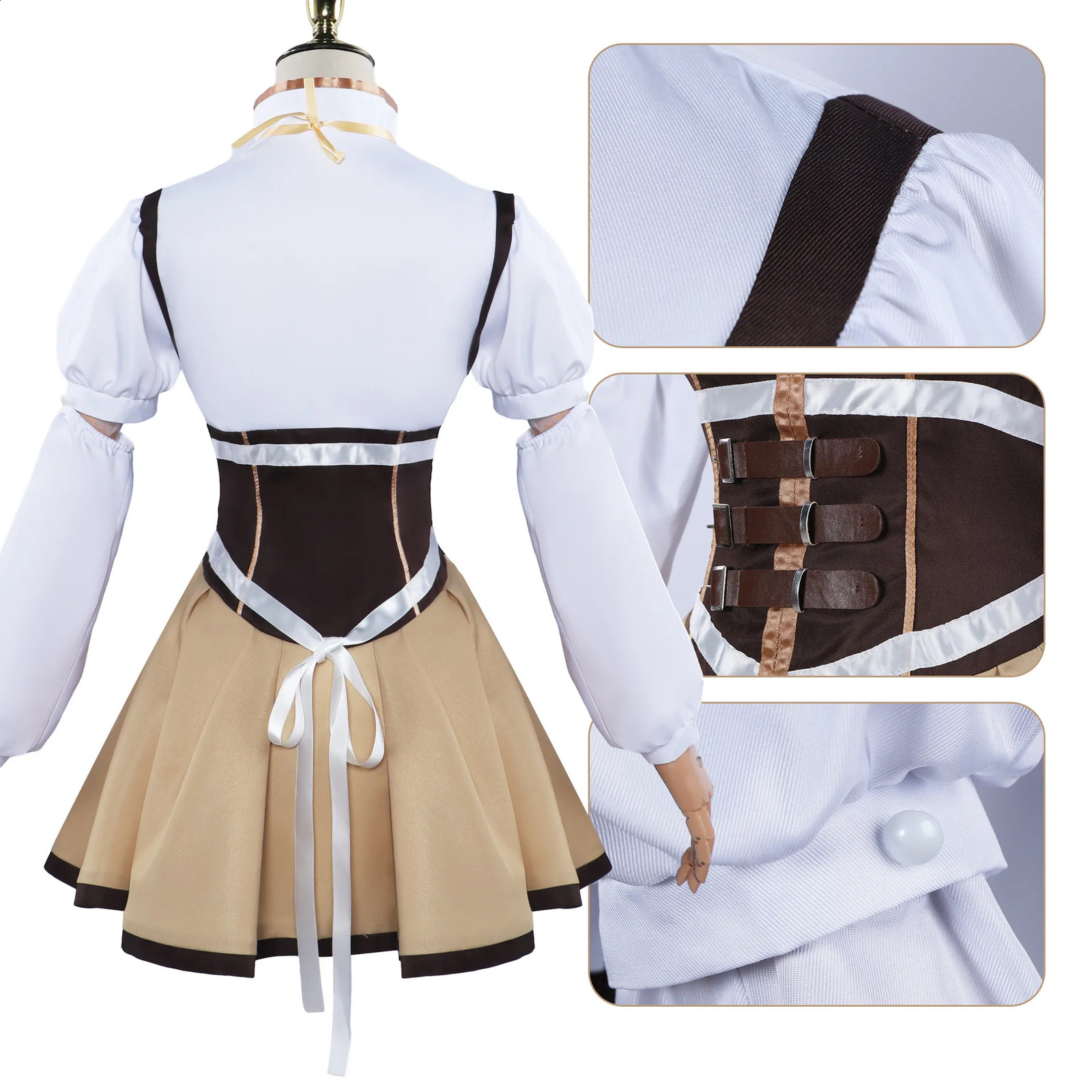 Tomoe Mami cosplay costume Puella Magi Madoka Magica adult carnival uniform anime Halloween costume female game 240924