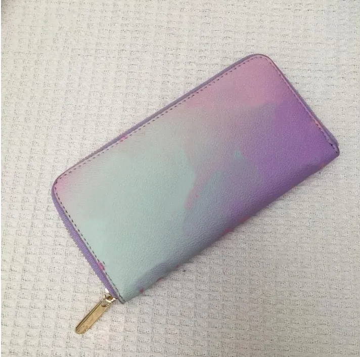Fashion Coin Purses ZIPPY WALLET Spring in the City Gradient monograms Print Leather purse Women Designers Clutch bag