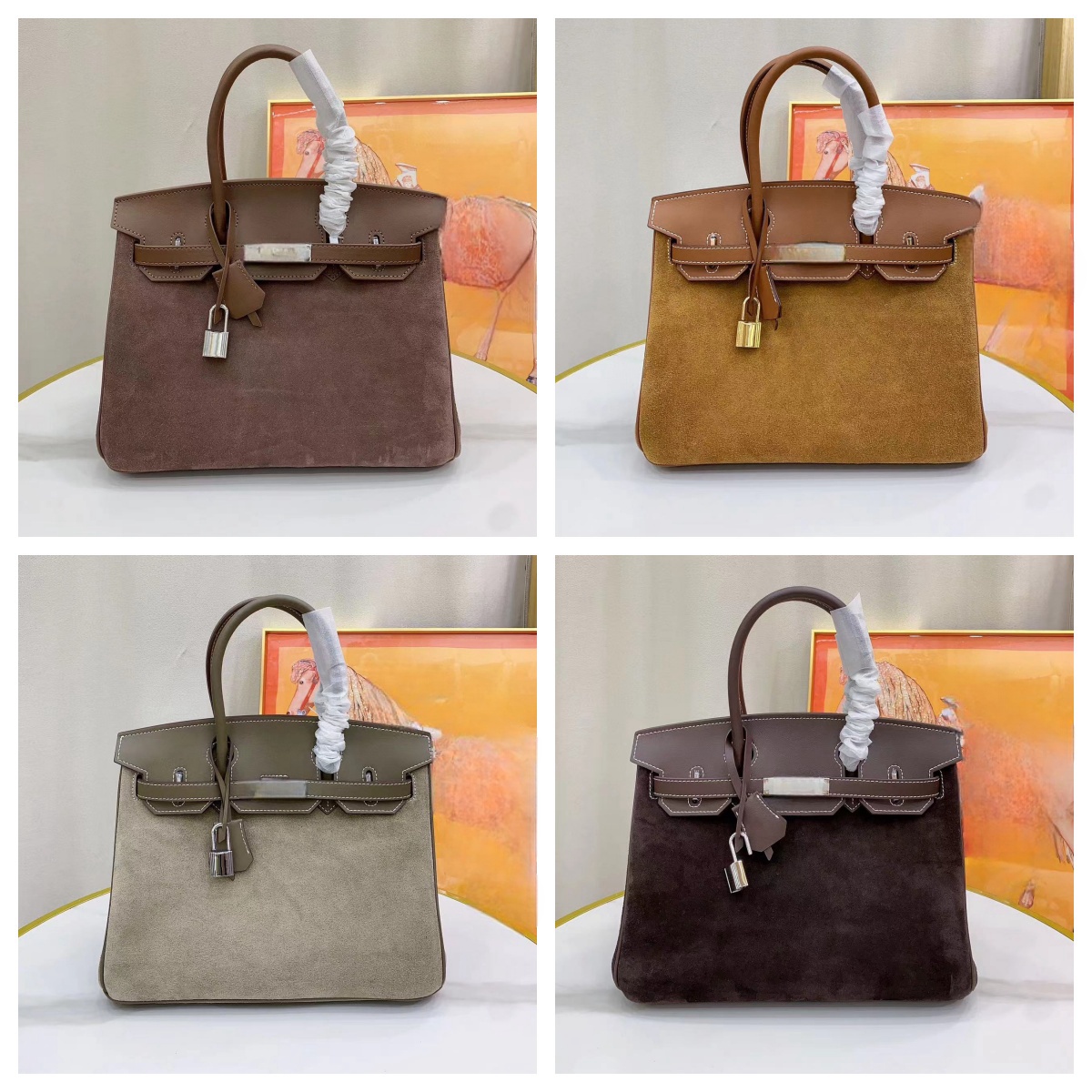 Suede Bags Handbag Bag Women Evening Bags Lady Party Shoulder Shopping bags 29193