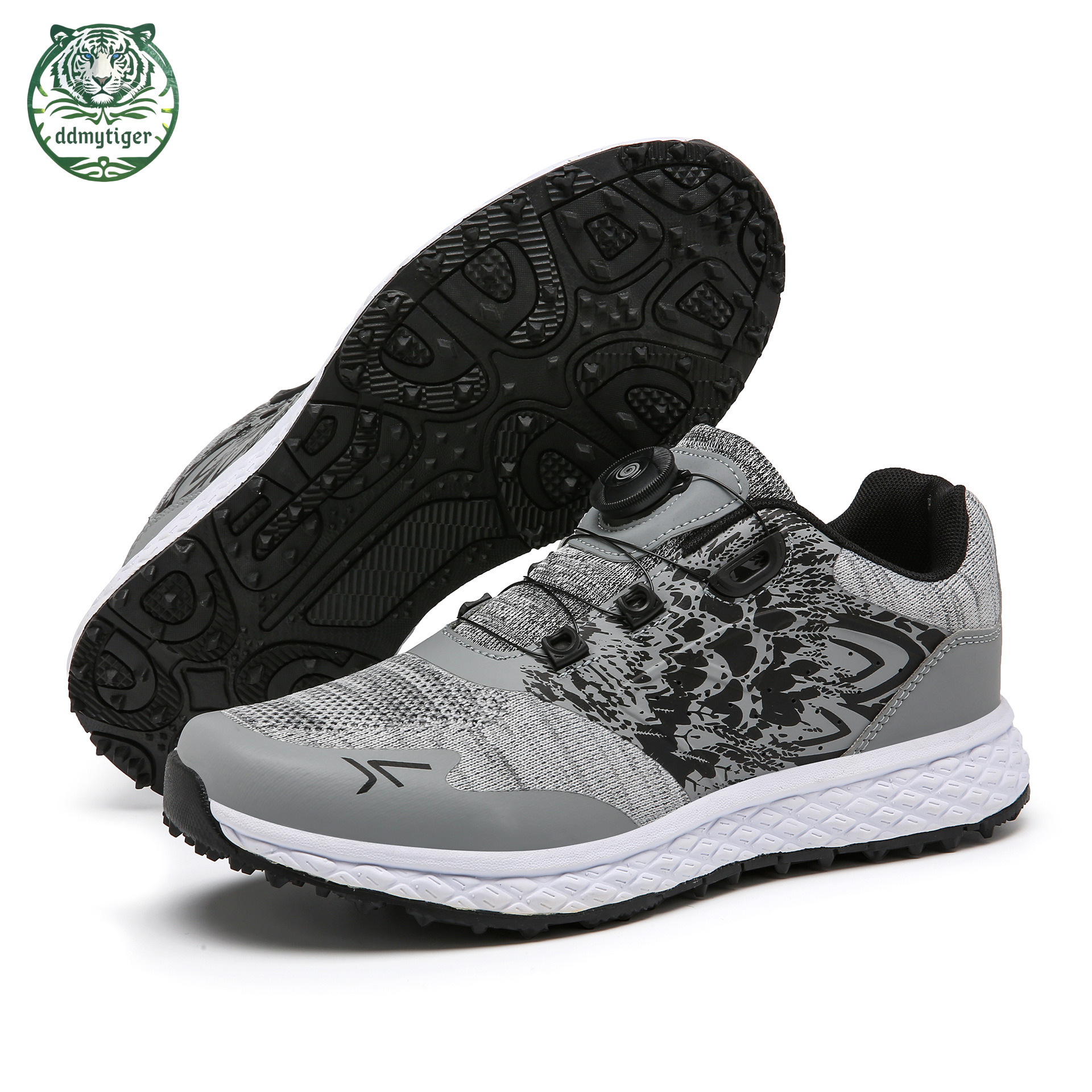 Ddmytiger Golf for men women, fixed studs buttons, new waterproof, comfortable and breathable sports golf men's shoes FASHION XXMA ddmythur