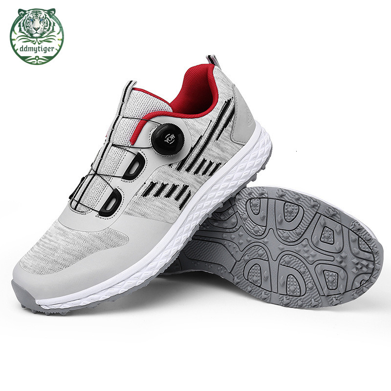 Ddmytiger Golf for men women, fixed studs buttons, new waterproof, comfortable and breathable sports golf men's shoes aA ddmythur