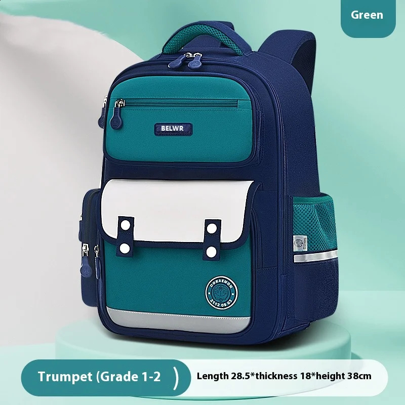 British elementary school backpack boys and girls 135th grade ridge protection lightweight large capacity 240724