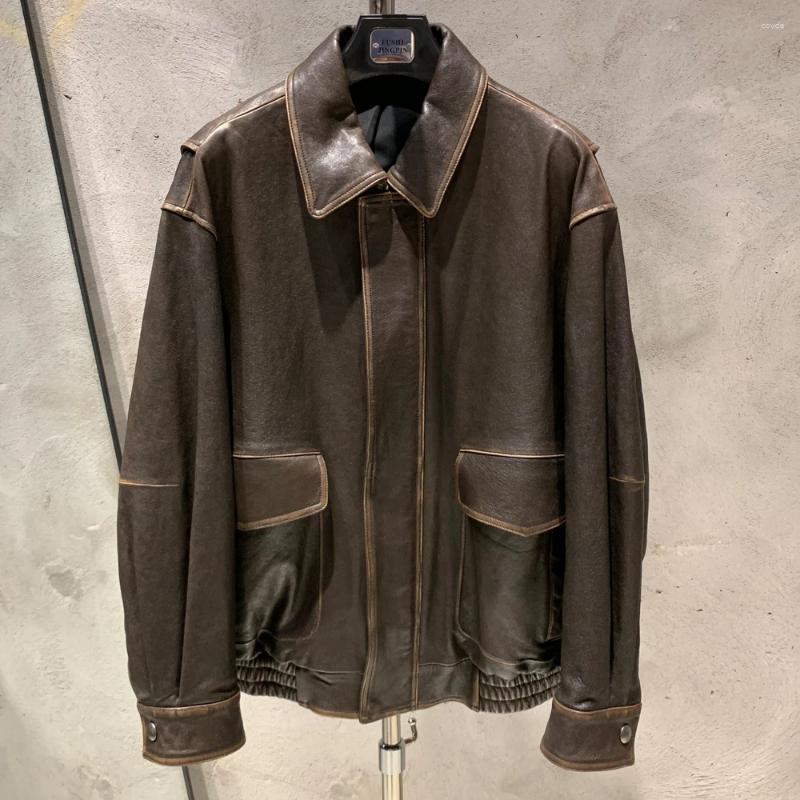 Women's Leather Women Oversize Jacket Ladies Genuine Sheepskin Coats Autumn Cloth