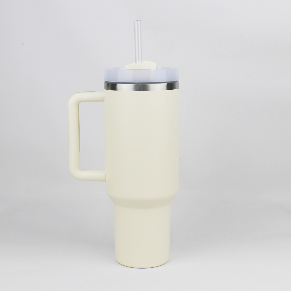 40oz Mug Tumbler With Handle Insulated Tumblers Lids Straw 40 oz Stainless Steel Coffee Termos Cup ready to ship Vacuum Insulated Water Bottles