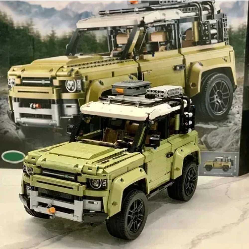 Blocks Technical Rover Defender Collectors Building Blocks SetClassic Off Road Car 42110 ModelIdeas Gifts for Dirt Bike Enthusiasts L4827