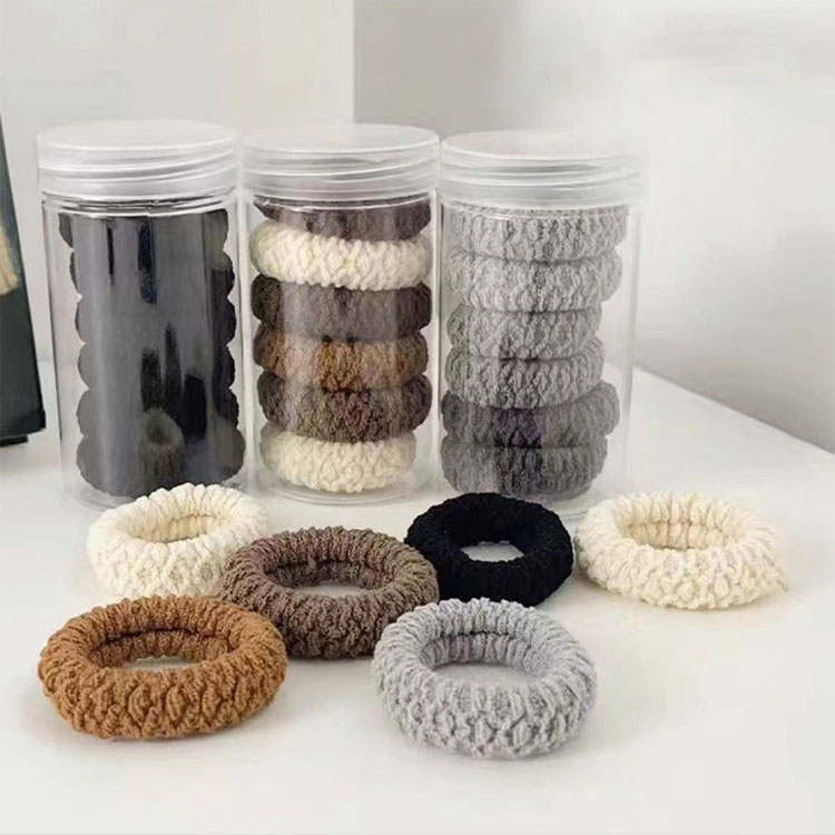 Women's Silicone Hair Rings with Ultra-Stretchy Material - Perfect for High Ponytails and Bun Hairstyles