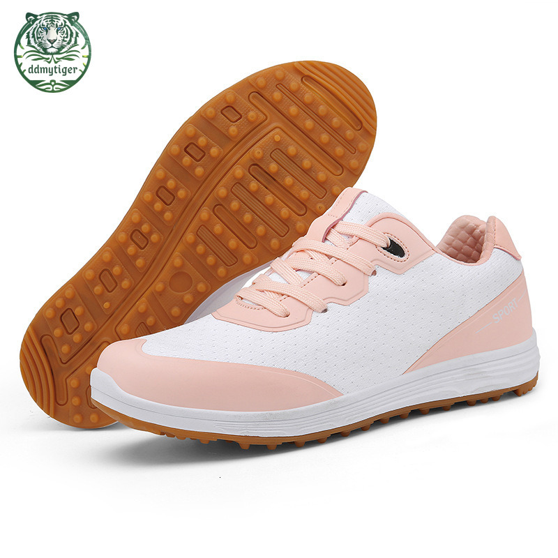 ddmytiger Men's Professional New Rotary Buckle Nail Free Golf Training Sports Shoes Large Size 40-46 A ddmythur