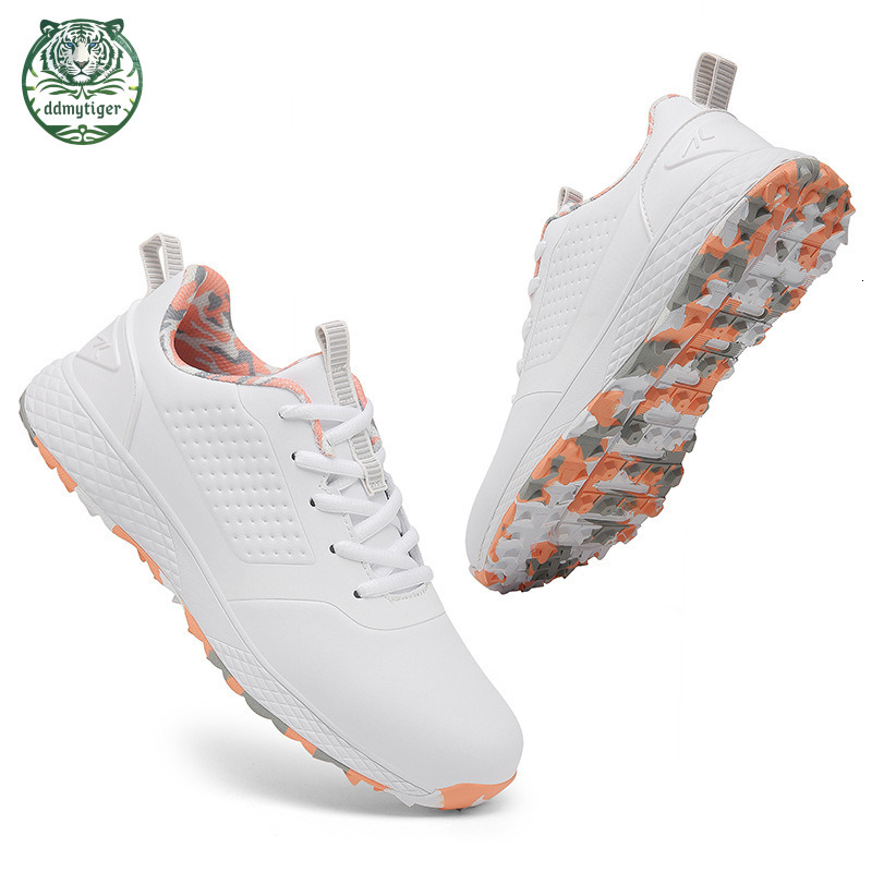 ddmytiger Golf for men women, fixed studs buttons, new waterproof, comfortable and breathable sports golf men's shoes A ddmythur