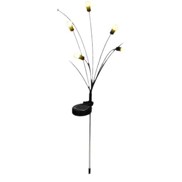 Courtyard solar atmosphere balcony ground insert arrangement landscape lawn fireflies decoration garden energy saving outdoor
