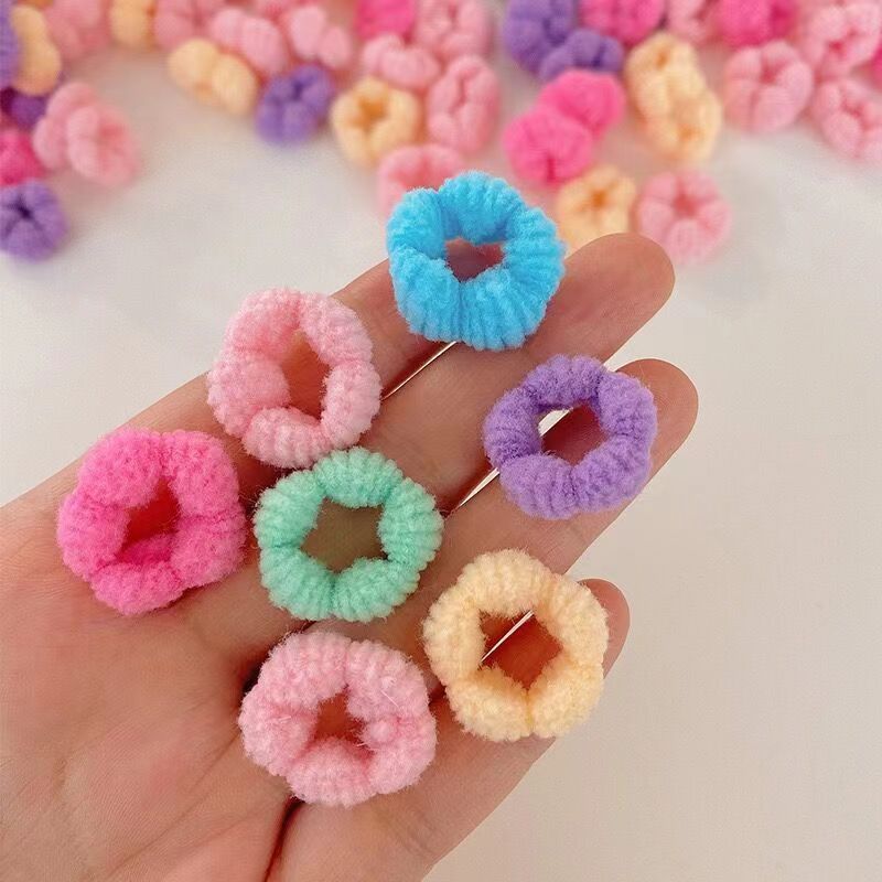Mini Children's Hair Ties - Durable Elastic Baby Headbands for Little Ones
