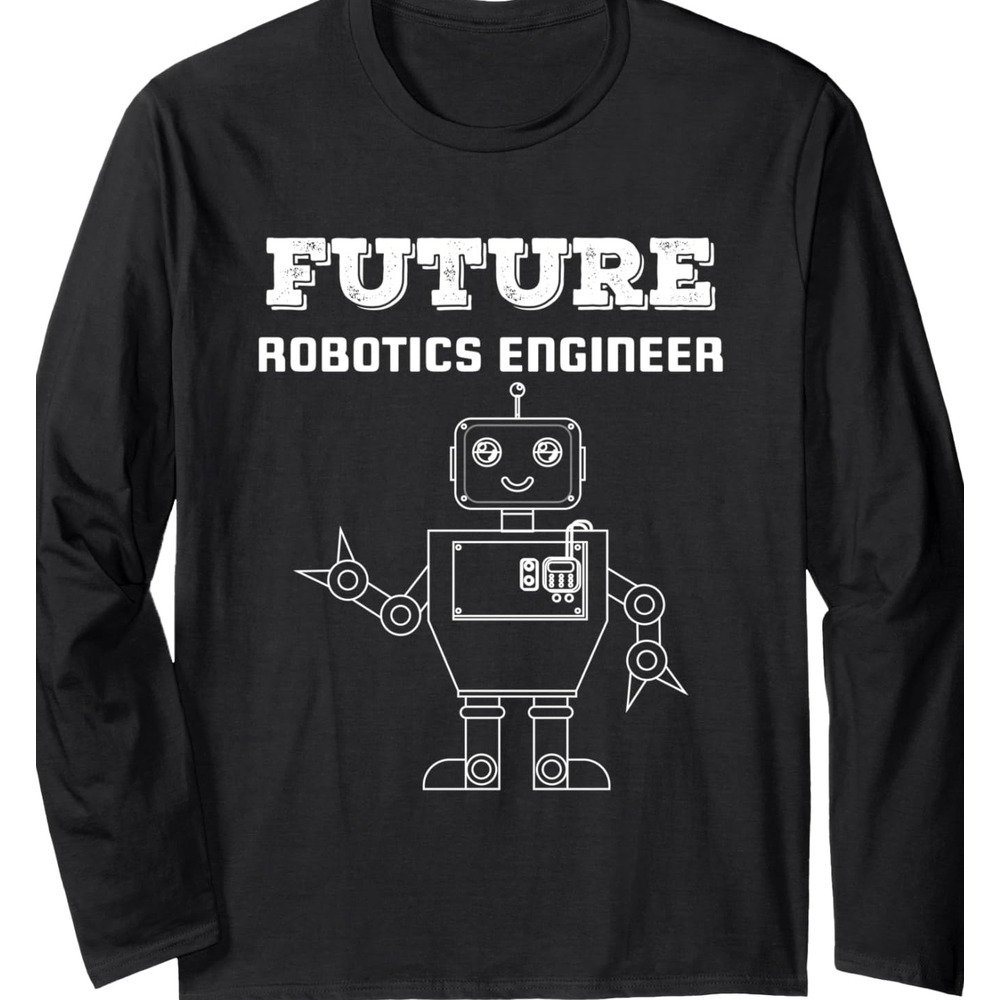 Long Sleeve Shirts for Men sweatshirt Future Robotics Engineer Robot Technology Funny Gift Long Sleeve Tee Streetwear Casual tops clothes comfort