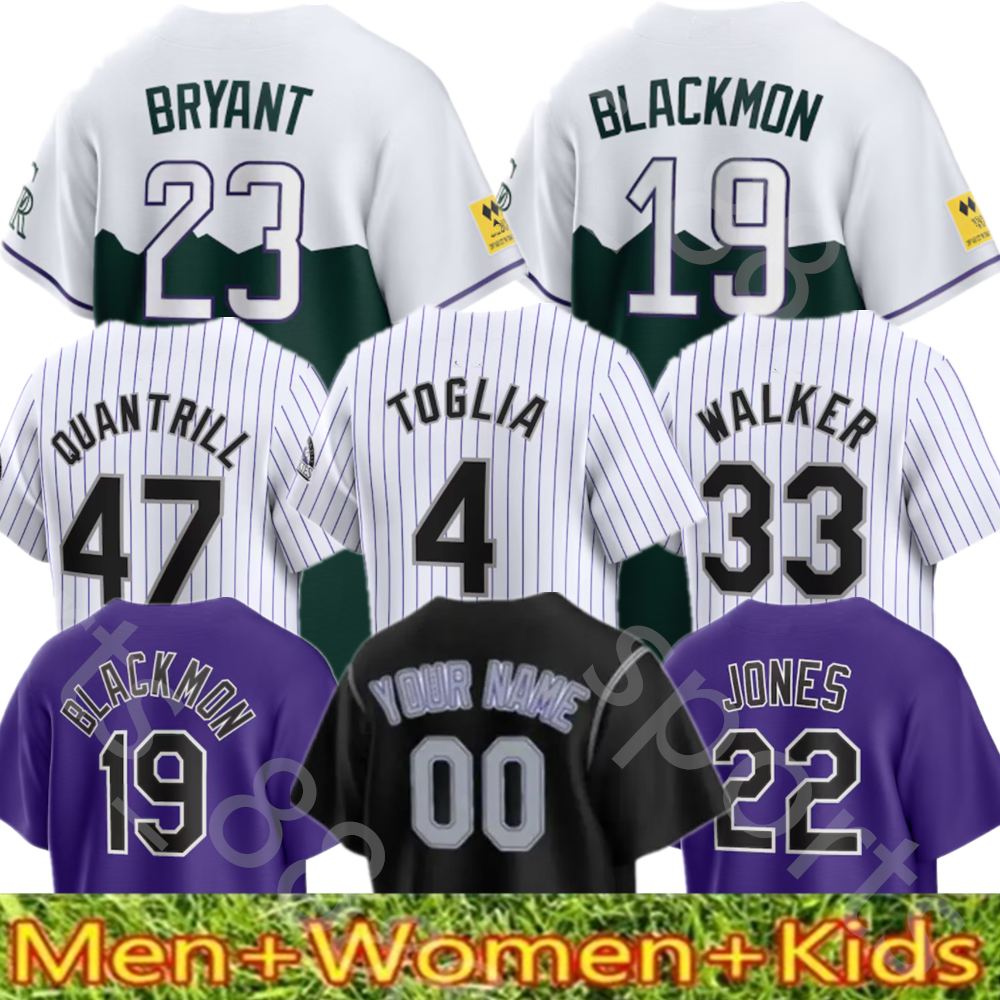 Custom S-4XL Baseball Jerseys Nolan Arenado Trevor Story Charlie Blackmon David Dahl colorado Jones Daniel Murphy Ian Desmond jersey