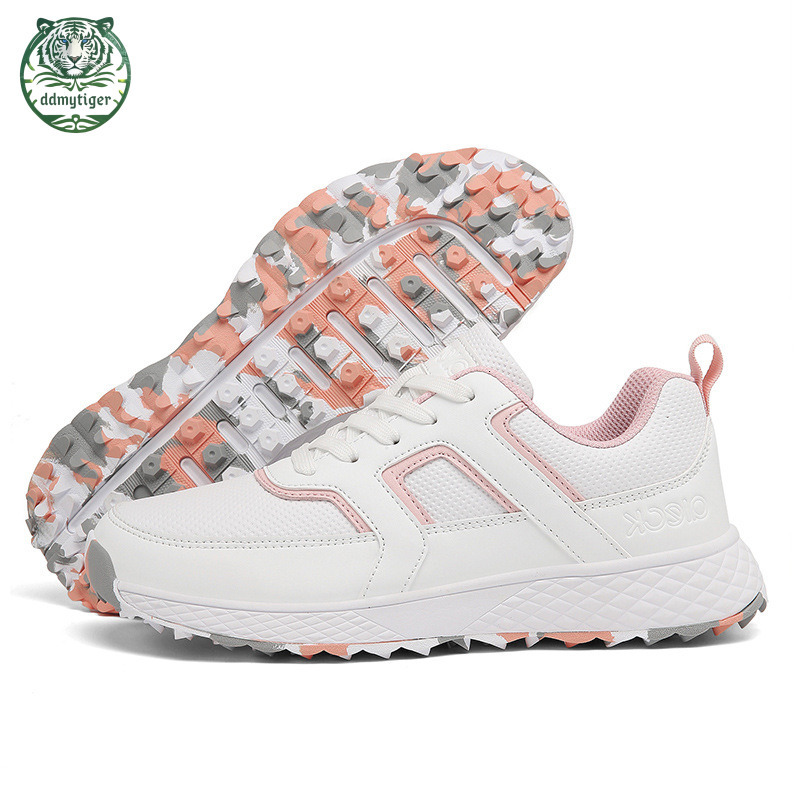 ddmytiger Golf for men women, fixed studs buttons, new waterproof, comfortable and breathable sports golf men's shoes All