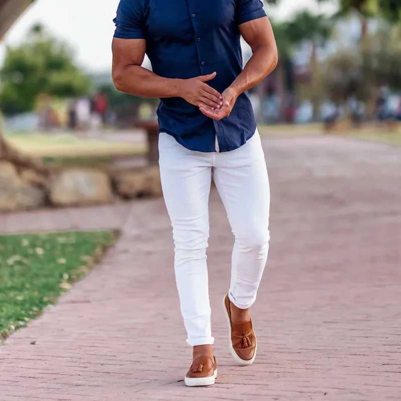 2025S Fashion Designer Mens Slim Fit Elastic Waist Harem Straight Leg Sports Casual Work Jogging Pants Strtwear Z