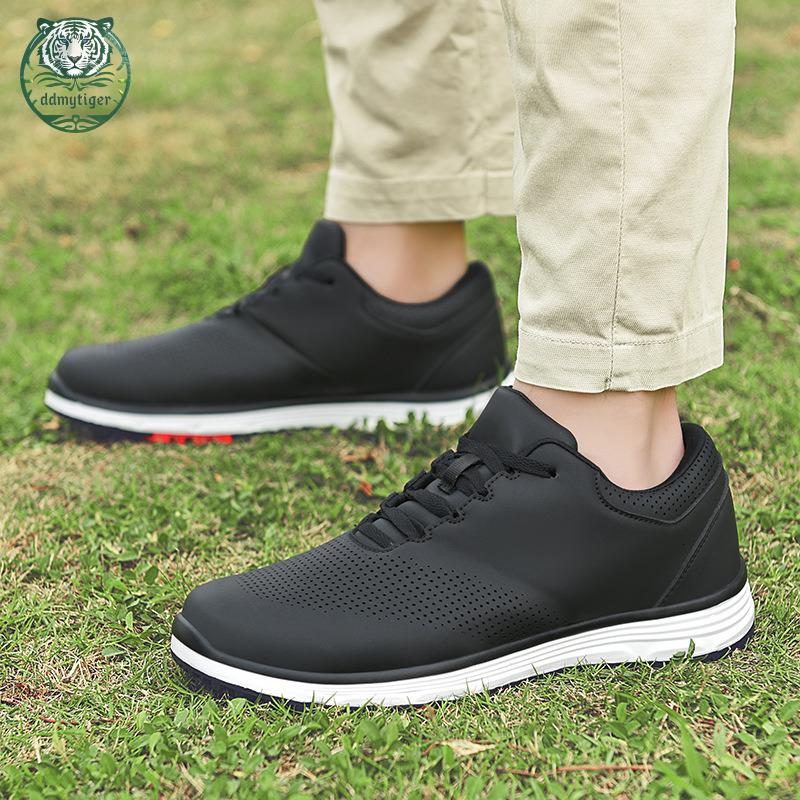ddmytiger men's casual, atmospheric, simple and high-end outdoor golf shoes, nail free plus size hot selling item A ddmythur