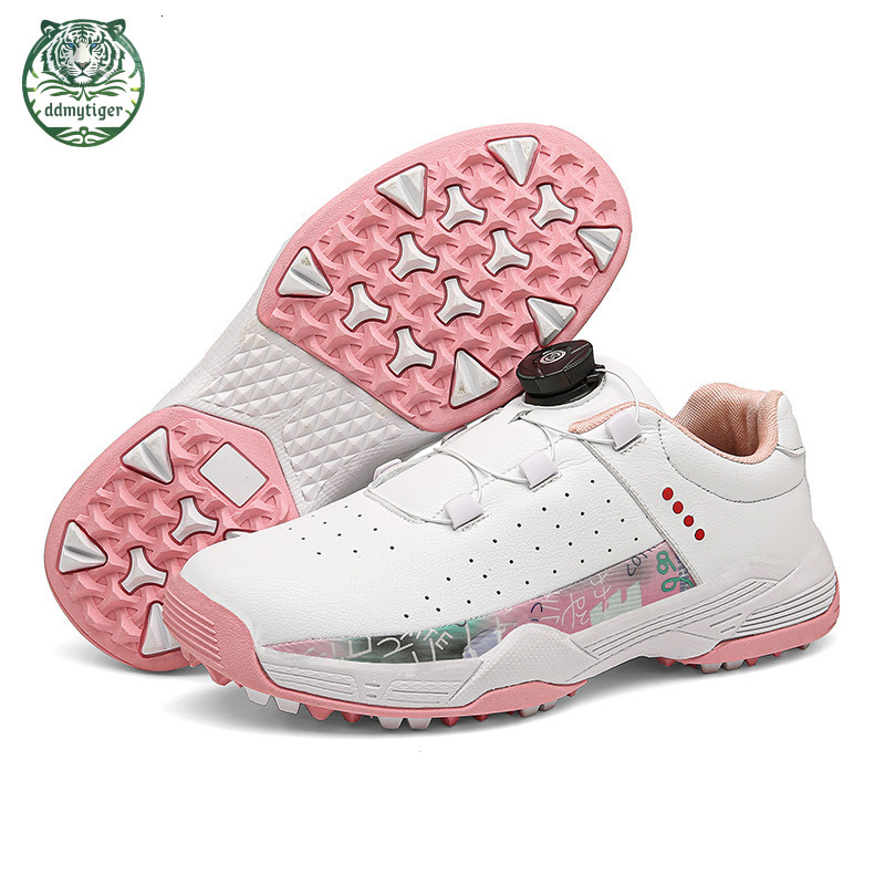 Ddmytiger New Golf Casual Fashion Running Rotating Buckle Large Women's Training Shoes XXMA ddmythur