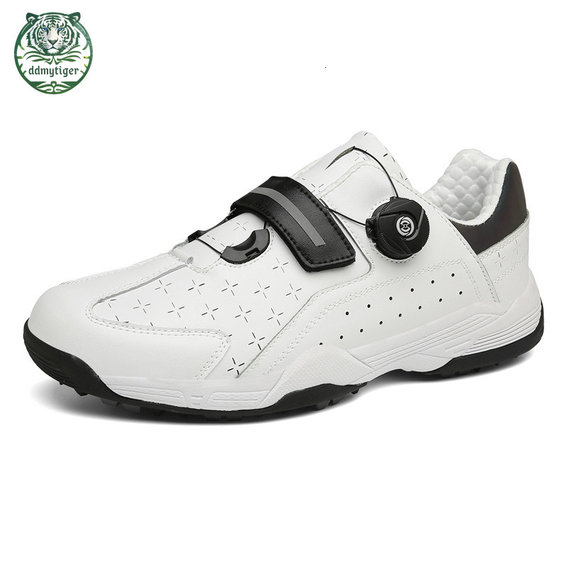 ddmytiger Men's and women's golf outdoor couples, casual sports shoes, oversized rotating buckle, broken nail, non slip shoes A ddmythur