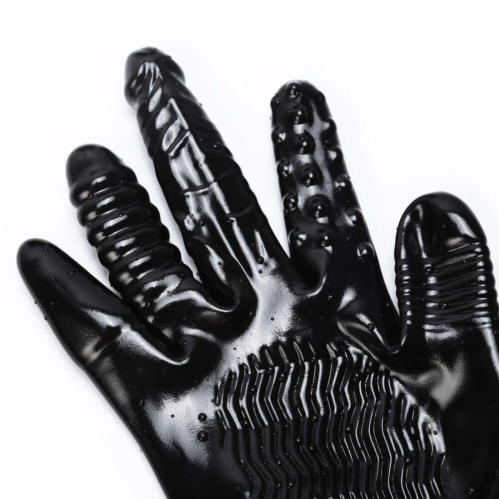 Factory store wholesale sex toys, vibrating finger covers, PVC vibrating penis gloves, toys, women's masturbation products