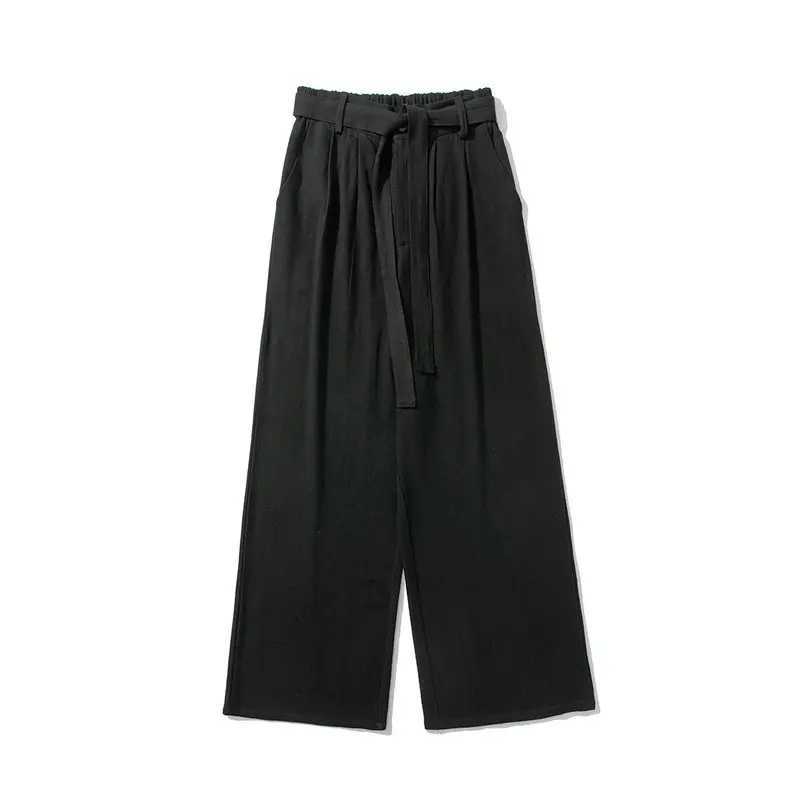 2025S Fashion Designer Cotton En Vintage Mens Harem Haruku Oversized Casual Man Wide Leg Loose High Quty Men Trousers Jogger Pants