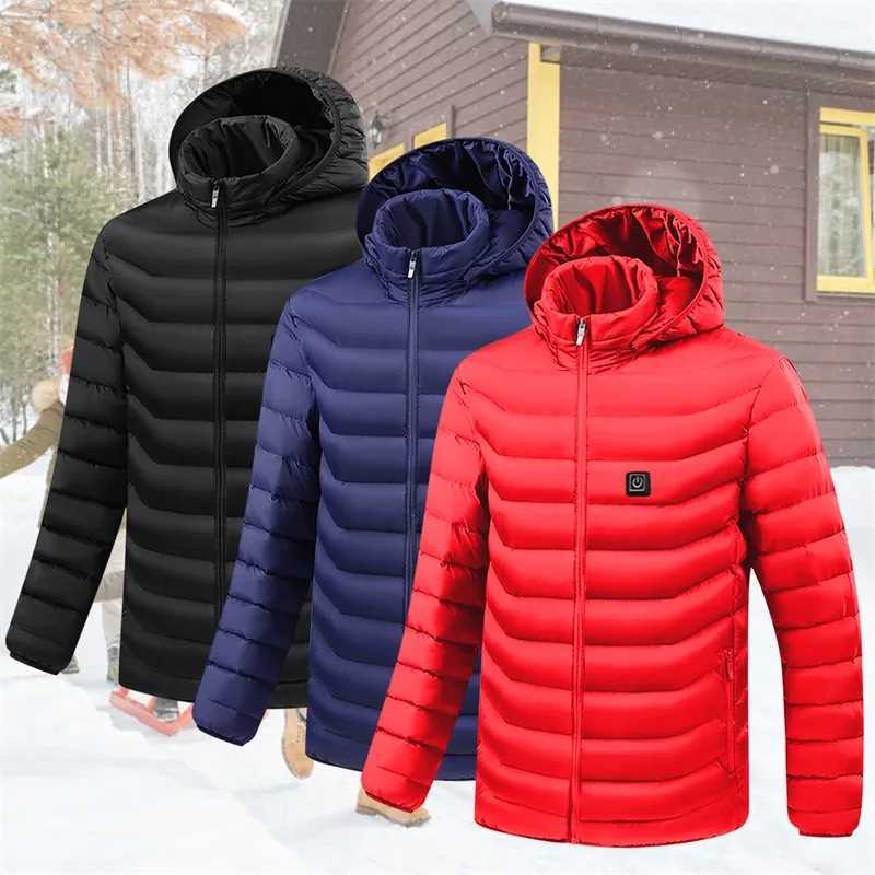 S-2xl hot jacket 2/4/9/15/19 hot jacket Zones electric heating top outdoor hunting hot jacket CL240924